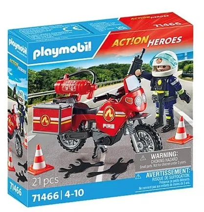 Playmobil Action - Brandbil på ulykkesstedet